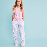 IScream Tie Dye Smiles Plush Pants