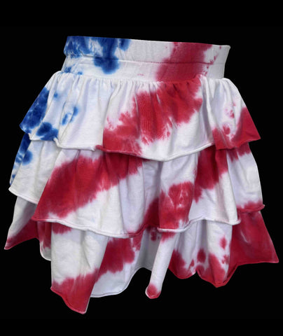 Erge Designs Star Spangled Red White And Blue Tank Or Skort