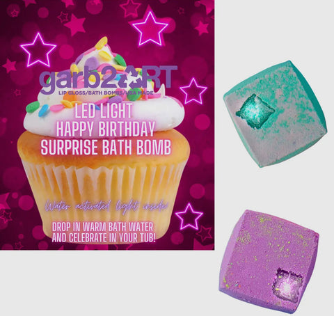 Birthday LED Bath Bomb