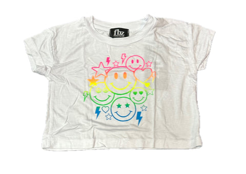 Flowers By Zoe Neon Smiley Icon Top