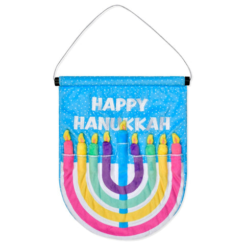 Iscream Hanging Menorah Plush