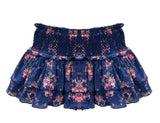 Katie J Evening Blue Bouquet Marlee Top Or Skort