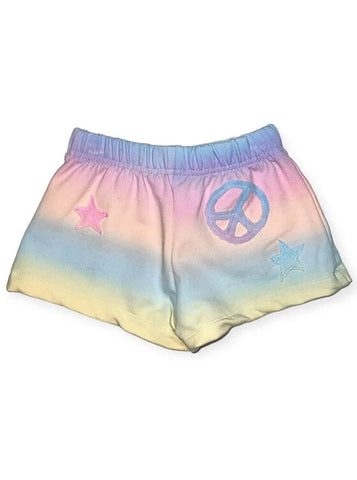 Flowers By Zoe Pastel  Ombre  Star And Peace Design Shorts Or Tank