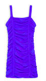 Katie J NYC  Tween Scarlett Dress Cobolt Blue/Neon Pink /Or Neon Purple