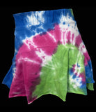 Erge Designs Swirl Tie Dye Blue Green And Pink Tank/Top/ Shorts /Dress Or Skorts