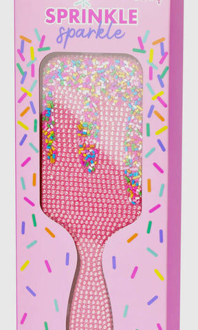 Iscream Rhinestone Sprinkles Paddle  Hair Brush