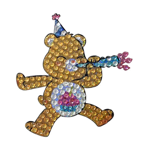 Birthday Bear Stickerbean