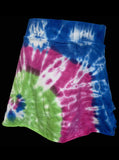 Erge Designs Swirl Tie Dye Blue Green And Pink Tank/Top/ Shorts /Dress Or Skorts