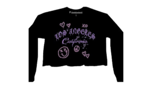 Prince Peter Los Angeles Cali Crop Pullover