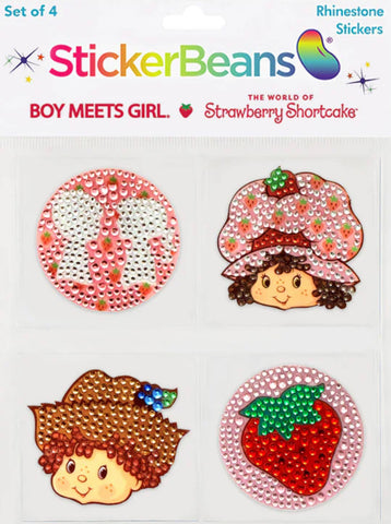 Stickerbean Strawberry Shortcake X (tm) Boy Meets Girl