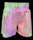 Erge Designs Tie Dye Vortex Yellow Pink & Orange Tank /Top/Shorts/Dress Or Skorts