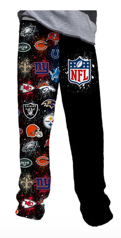 Penelope Wildberry NFL Basketball Fuzzy Lounge Pants