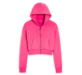 Katie J Tween Dylan Zip Crop Hoodie