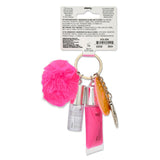 IScream Donut Lip Gloss And Lip Oil Key Chain