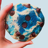 Hanukkah Themed Chocolate Chip Cookie