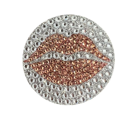 Stickerbean Rose Gold Lips