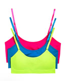 Katie J NYC Seamless Cami Bralette Pastel Multi