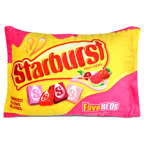 IScream Starburst (tm) Fav Reds Packaging Fleece Plush