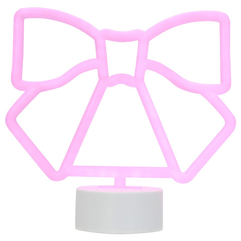 IScream Bow Neon Light