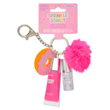 IScream Donut Lip Gloss And Lip Oil Key Chain