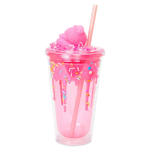 IScream Pink Bear Sprinkle Tumbler