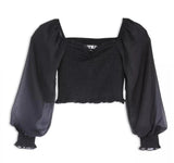 Katie J Tween  Chelsea Pleated Skirt Or Sheer Sleeve Peasant Top