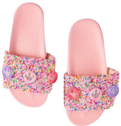 Bari Lynn Sprinkle Smiley Charm Slides