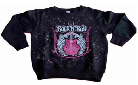 Rock Candy NY Rock N Roll Splatter Sweatshirt