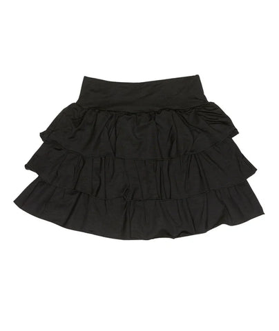 Flowers By Zoe Black  Ruffle Skirt