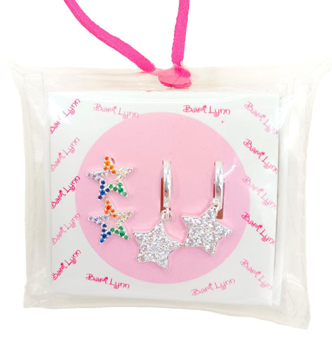 Bari Lynn Stars Earrings