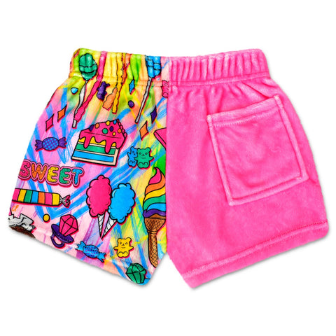 Iscream Corey Paige I Want Candy Plush Shorts